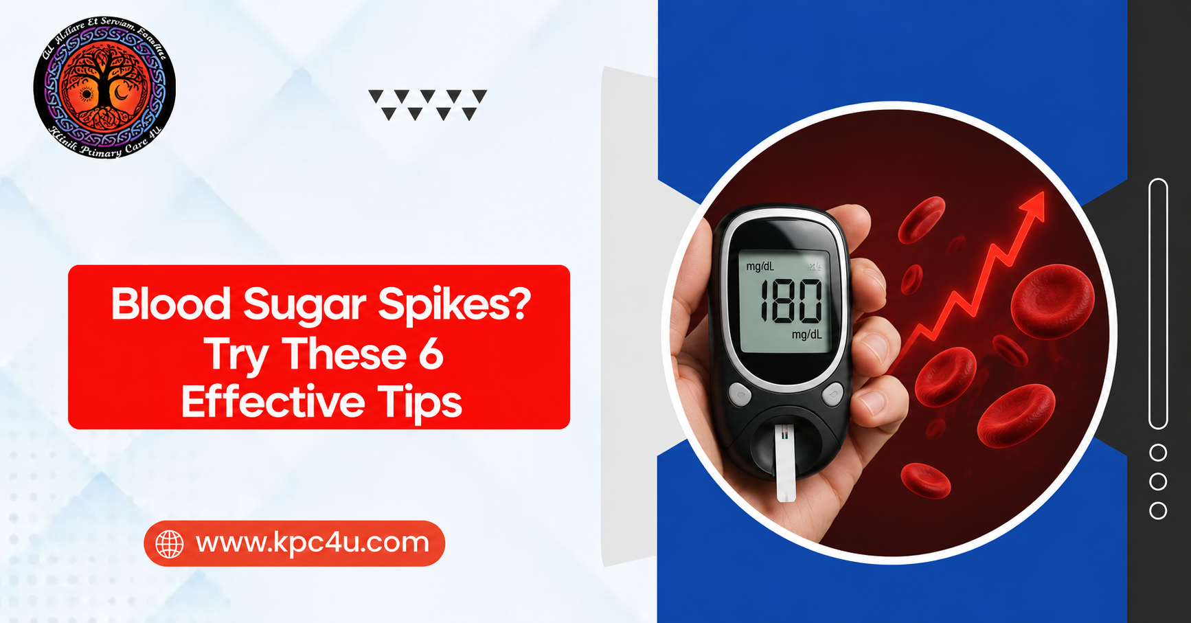 Blood Sugar Spikes? Try These 6 Effective Tips